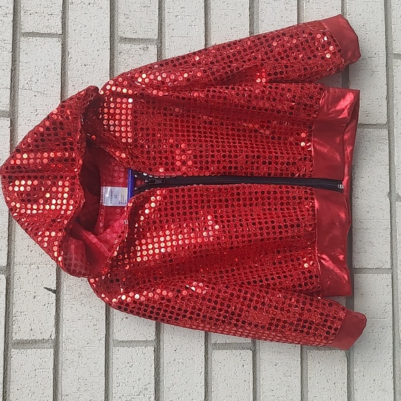 Red Sequence Jacket - Picture 3 of 8